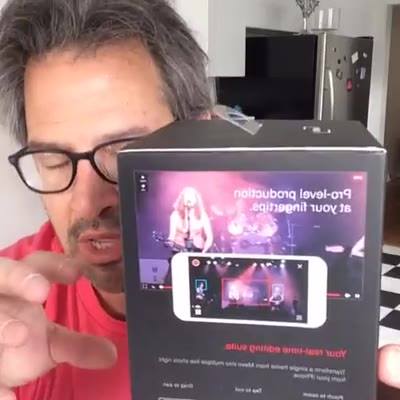 Unboxing the long-awaited Mevo live-event camera